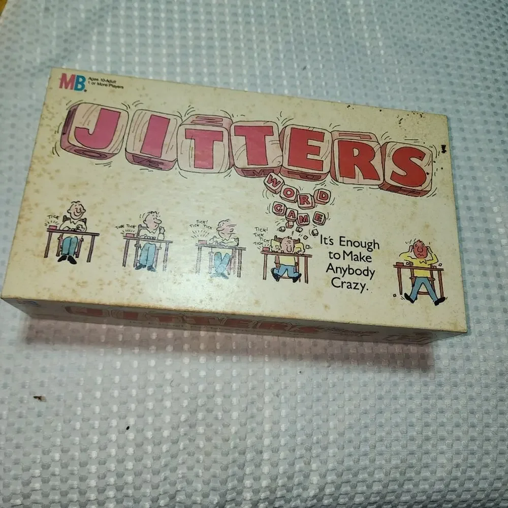MILTON BRADLEY GUC VINTAGE JITTERS GAMES